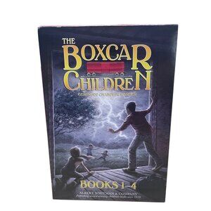 The Boxcar Children Gertrude Chandler Warner 4-Book Set‎ Albert Whitman